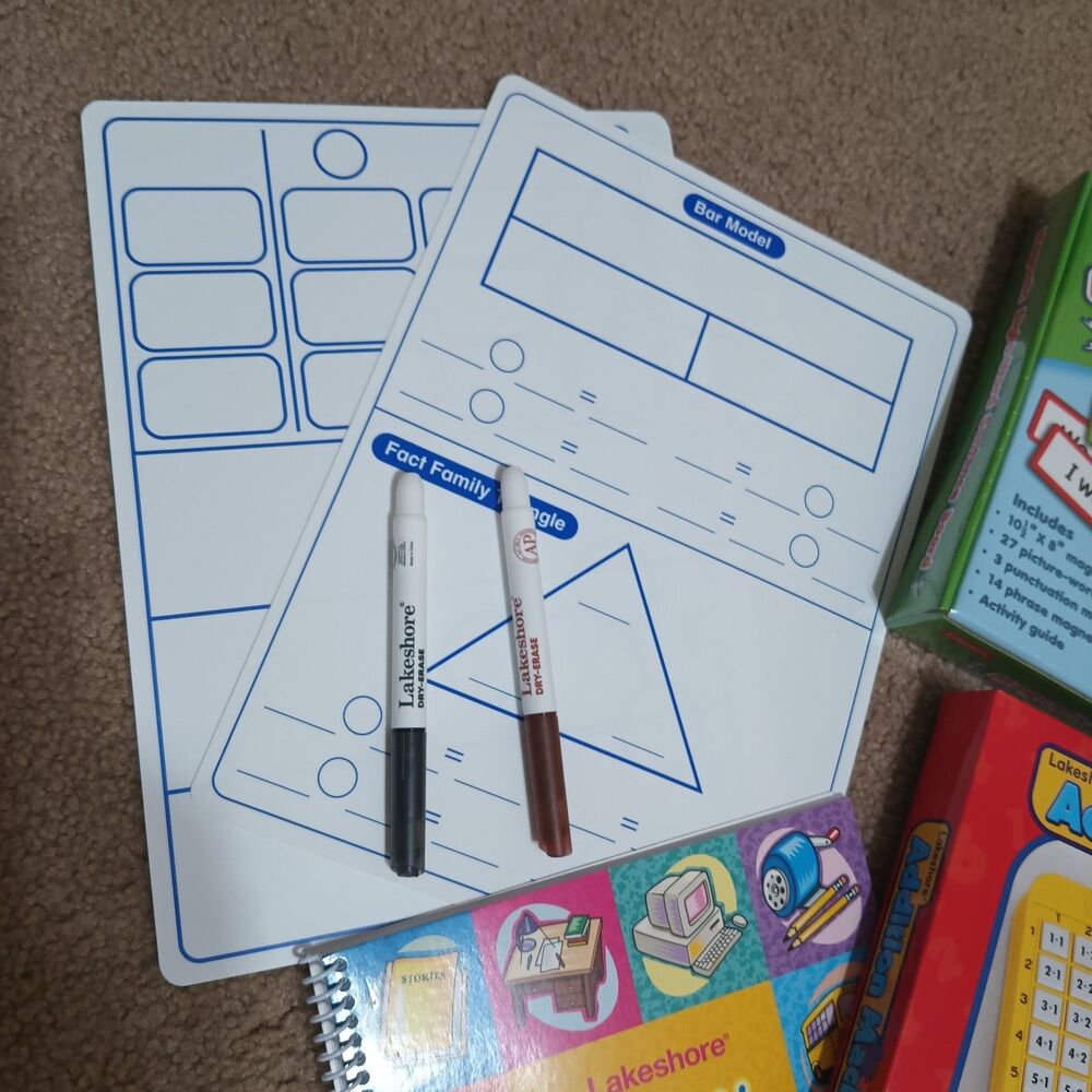 Lakeshore Learning Lot Bundle Learning Game Language Kids Math - Picture 2 of 8